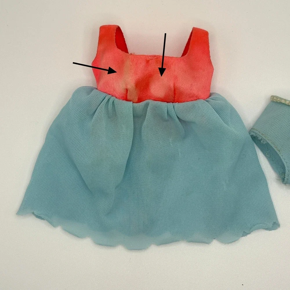 1969 Mattel Barbie Cloud 9 1489 Outfit Robe Nighty Panties Slippers Hanger Mod